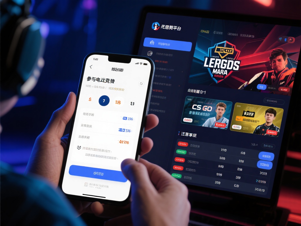 参与电竞胜负竞猜的过程并不复杂，但需要一定的步骤和