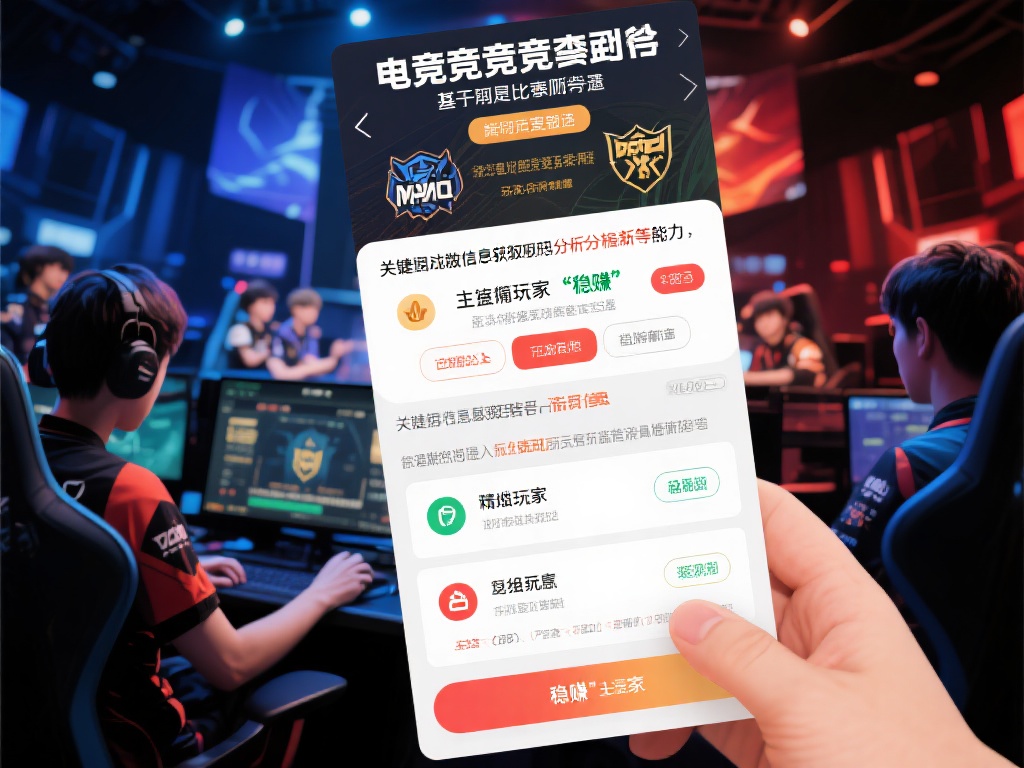 电竞竞猜稳赚秘诀:轻松实现稳定盈利的实用技巧! 电竞竞猜的本质是基于对比赛结果的预测,而这种预测并