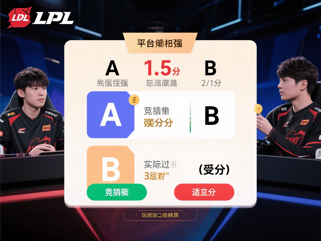 例如，在一场LPL比赛中，假设A队实力明显强于B队