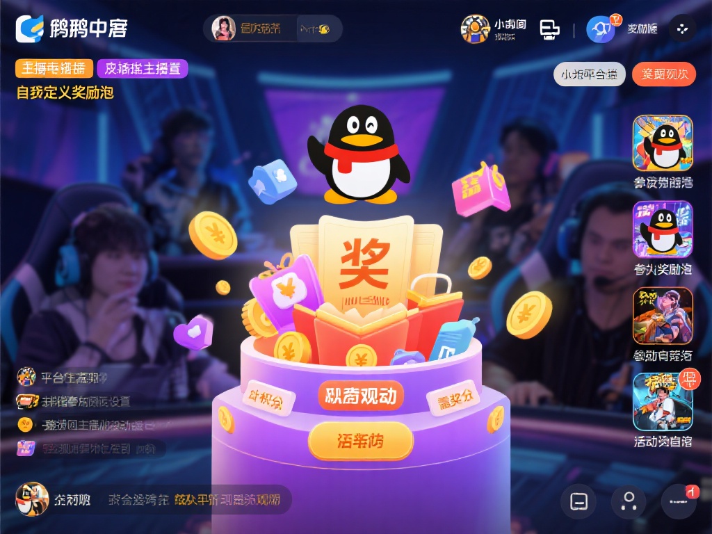 奖励是吸引观众参与竞猜活动的关键因素之一。企鹅电竞