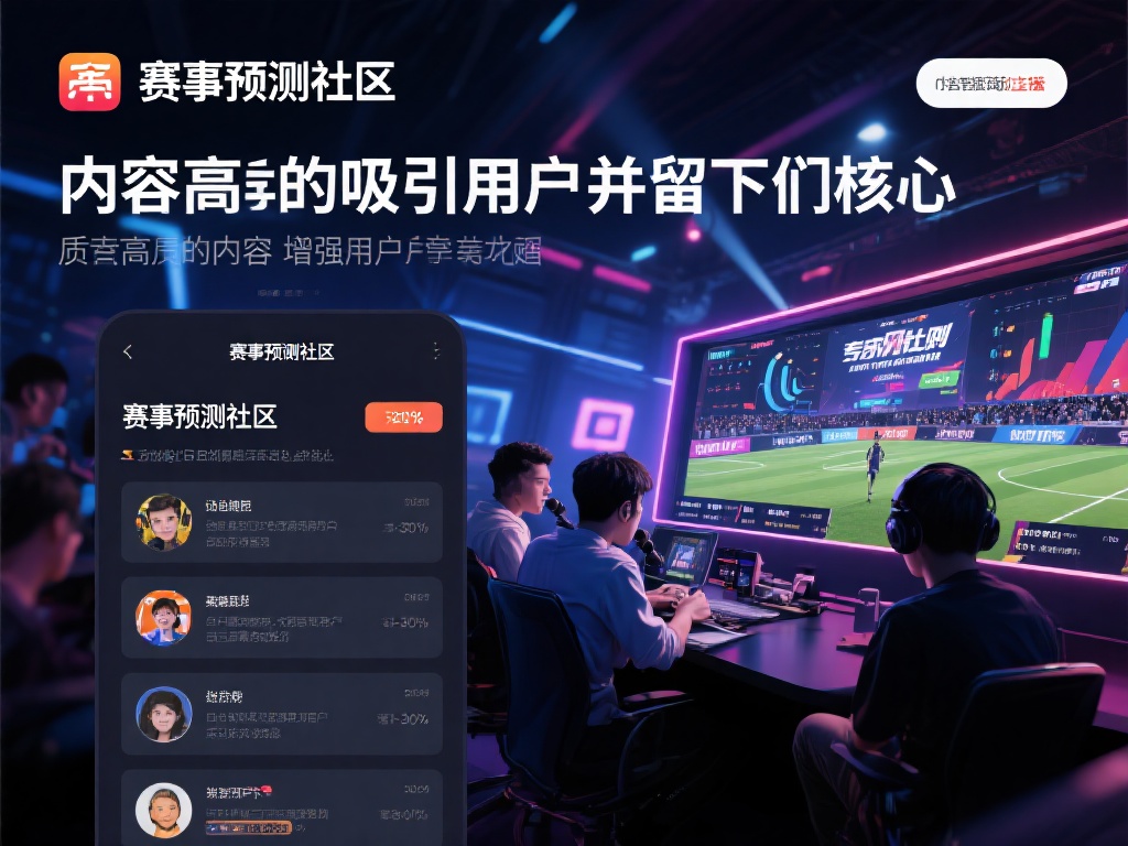 如何利用创新策略为电竞竞猜平台精准引流并显著提升用户粘性? 内容是吸引用户并留住他们的核心。电竞竞猜平台可以通